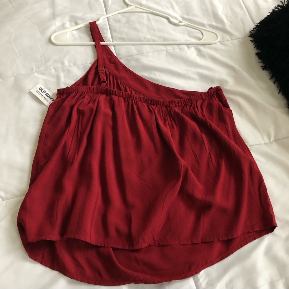Old Navy One Shoulder Blouse - Picture 3 of 7